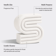 Ultra Sensitive Shampoo & Body Wash Bar Fragrance Free