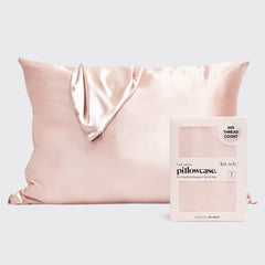 Satin Pillowcase in Blush