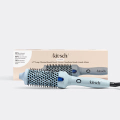 Haze Blue Volumizing Thermal Round Brush - Large