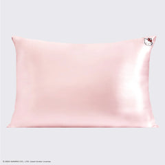Kitsch x Hello Kitty Satin Pillowcase in Pink Hello Kitty Face