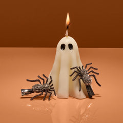 Spider Metal Rhinestone Hair Clips