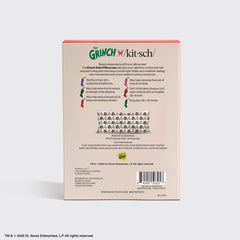 The Grinch x Kitsch Satin Pillowcase in Cindy Lou Who - King