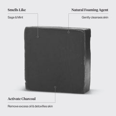 Charcoal Detoxifying Solid Body Wash