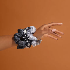 Spiderweb Cloud Scrunchies