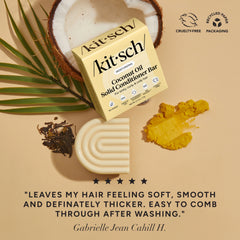 Coconut Oil Conditioner Bar for Dry Damaged Hair