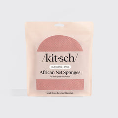 Berry Pink African Net Sponge
