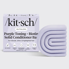 Purple Toning Conditioner Bar for Color-Treated & Grey Hair