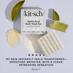 Jojoba Bead Exfoliating Body Wash Bar