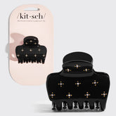 Black Rhinestone Cloud Claw Clip