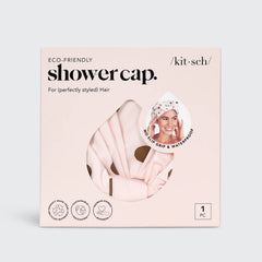 Blush Dot Shower Cap