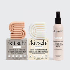 Leave In Conditioner & Rice Water Shampoo + Conditioner Bundle