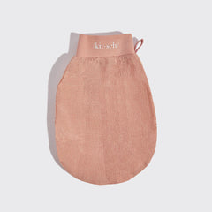 Black & Terracota Exfoliating Gloves 2pc Set