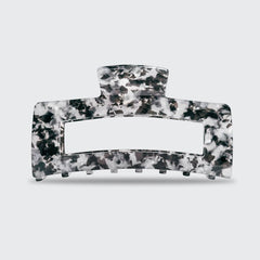 Black Marble Jumbo Claw Clip