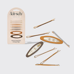 Sedona Metal Cloud Pins & Snap Clips 8pc Set