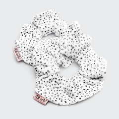 Micro Dot Microfiber Quick-Dry Towel Scrunchies 2pc Set