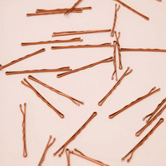 Brown Bobby Pins 45pc Set