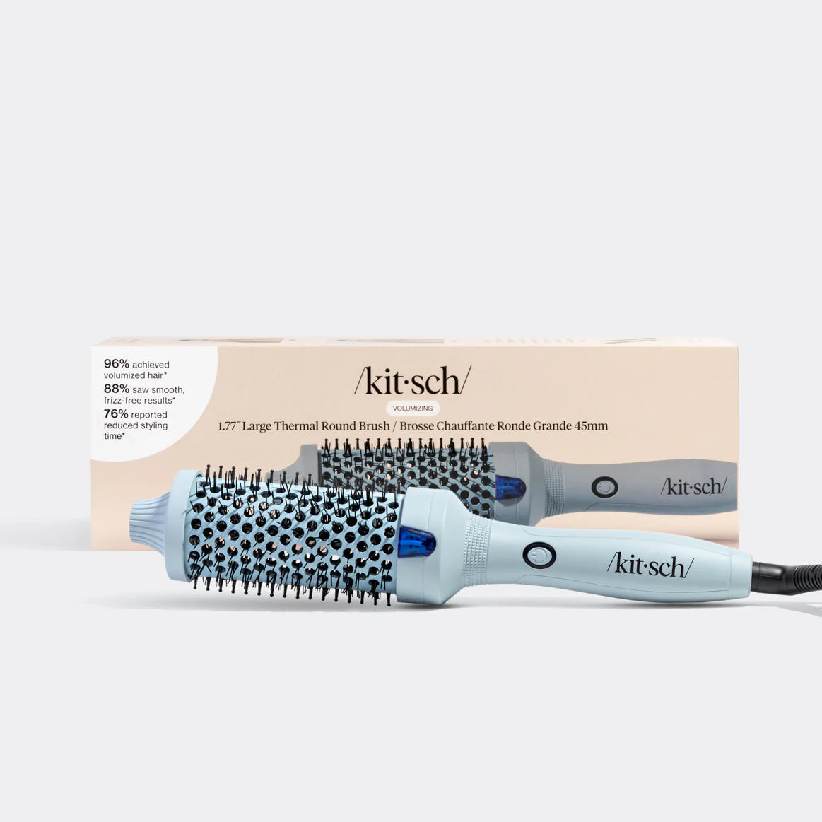 Haze Blue Volumizing Thermal Round Brush - Large