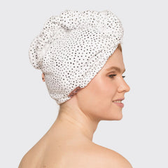 Microfiber Hair Towel - Micro Dot