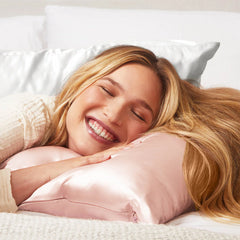 Satin Pillowcase in Blush