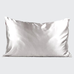 Satin Pillowcase in Silver