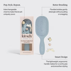 KitschPop™️ Paddle Brush in Haze Blue