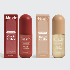 Holiday Duo: Rustic Vanilla + Oak & Amber
