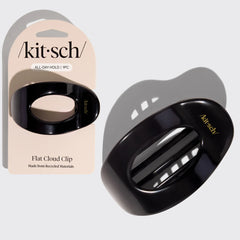 Black Flat Cloud Clip - Medium