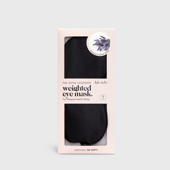 Lavender Scented Satin Weighted Eye Mask